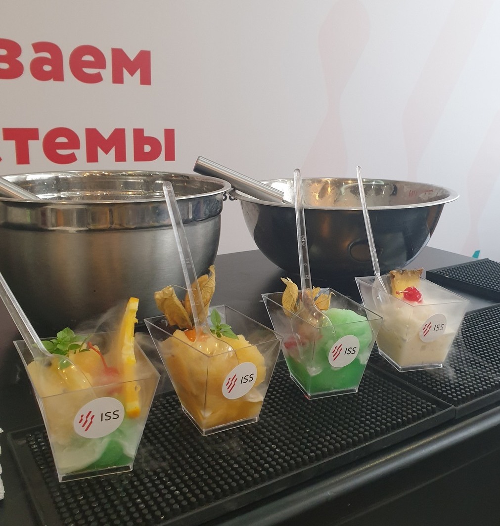 выездной бар мороженого с жидким азотом Заявка на коктейль